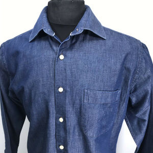 Peter Millar Crown Cool Denim Look Shirt